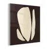 Kunst - Modern - Bruin - Abstract plexiglas 5mm klein -z3d