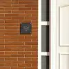 Donkergrijs - Sierlijk Naambord Vierkant klein -sfeer3-XS