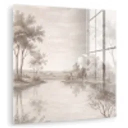 Terras - Water - Natuur - Landschap plexiglas 5mm klein -zzzproduct_nieuw