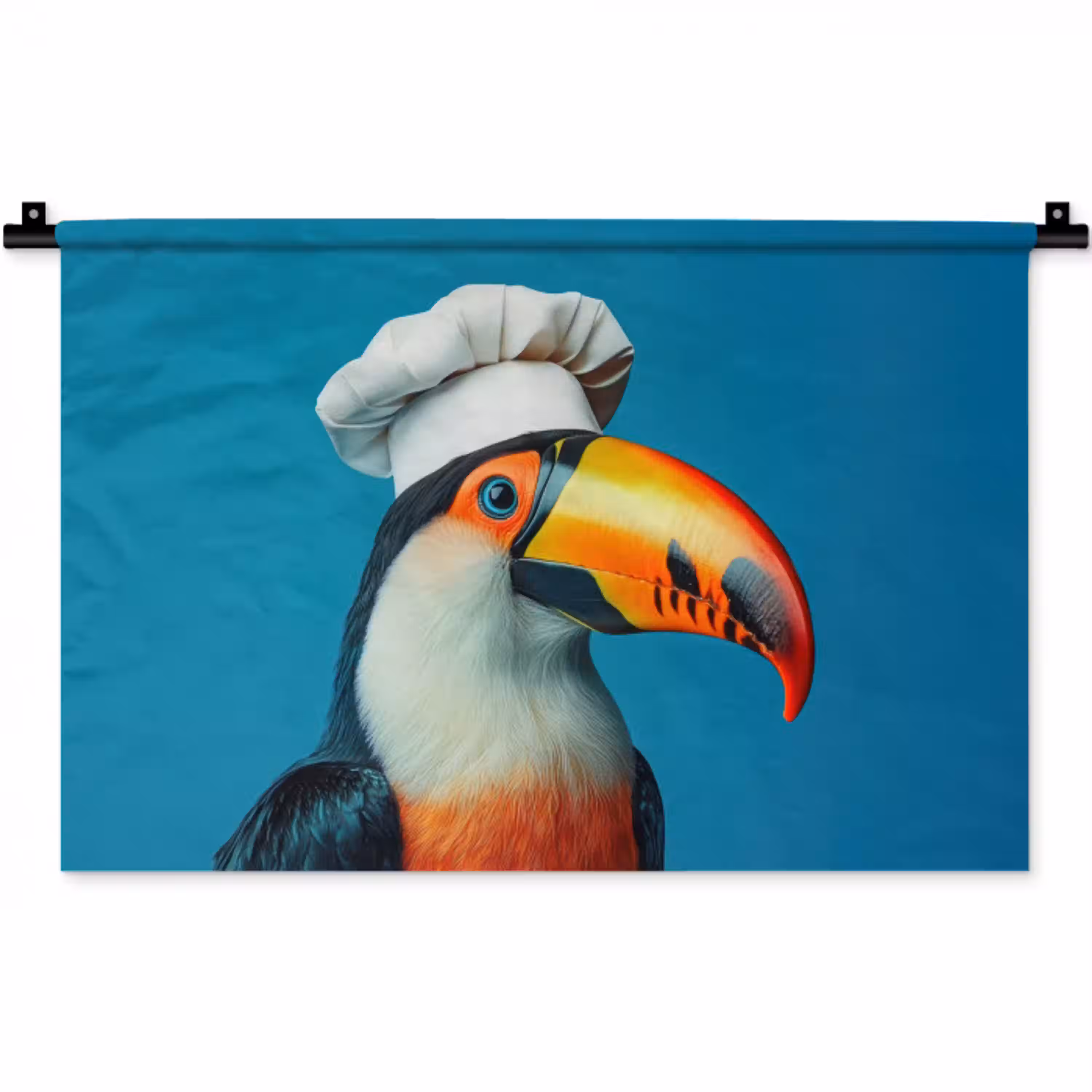 Toekan - Papegaai - Vogel - Koksmuts Wandkleed katoen klein -zz3d