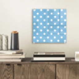 Polka - Dots - Blauw plexiglas 5mm klein 11 -sfeer1