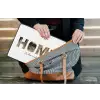 Home - Lettercollage laptophoes neopreen klein -tas