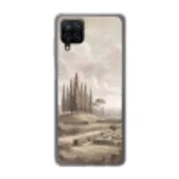 Vallei - Tuin - Natuur - Groen Telefoonhoesje Samsung Galaxy A12 klein -3d