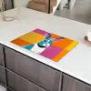 Haas - Kleurvakken - Oren - Roze Inductie beschermer vinyl 3mm klein -sfeer8