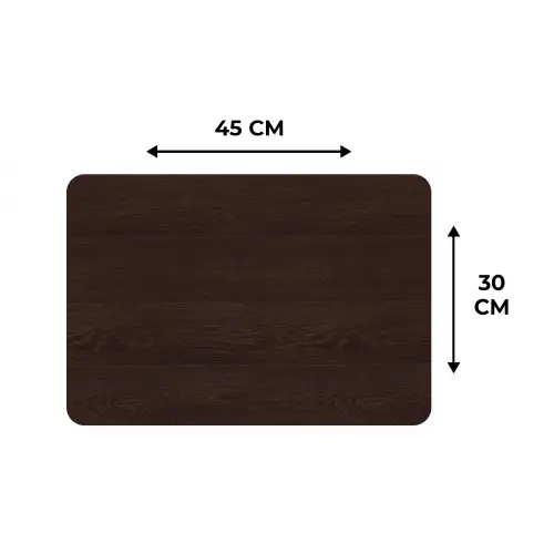 Patroon - Hardhout - Plank Placemat vinyl groot 368 -specs