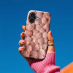 Schelpen - Patroon - Roze Toughcase MagSafe Apple iPhone 17 klein -Sfeer1V