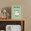 Alpaca - Bloemendiadeem - Groen Light Box met kabel (Kinderlampje) klein -sfeer2_kind