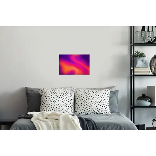 Abstract - Patroon - Kleurverloop Muursticker klein -slaapkamer