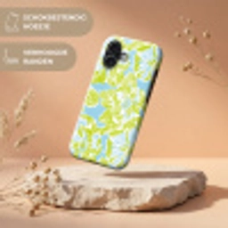 Modern - Bloemen - Groen Toughcase MagSafe Apple iPhone 17 klein 1017 -USP_RandenV_NL