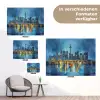 Skyline Toronto - Water - Stadslichten - Toren tuinposter los doek klein -Xsfeer9_DE