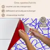 Patronen - Beige - Blauw - Lijnen keuken achterwand spatscherm klein 900 -spatscherm_NL