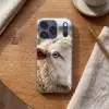 Schaap - Oog - Wit Telefoonhoesje iPhone 17 Pro klein -sfeer1