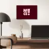 Nice - Uitroepteken - Rood aluminium wit klein -sfeer5