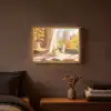 Thee - Boek - Thee - Herfst Light Box met batterij (Wandlamp) middel -sfeer4