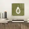 Avocado - Minimalistisch - Illustratie - Groen plexiglas 5mm klein -sfeer1
