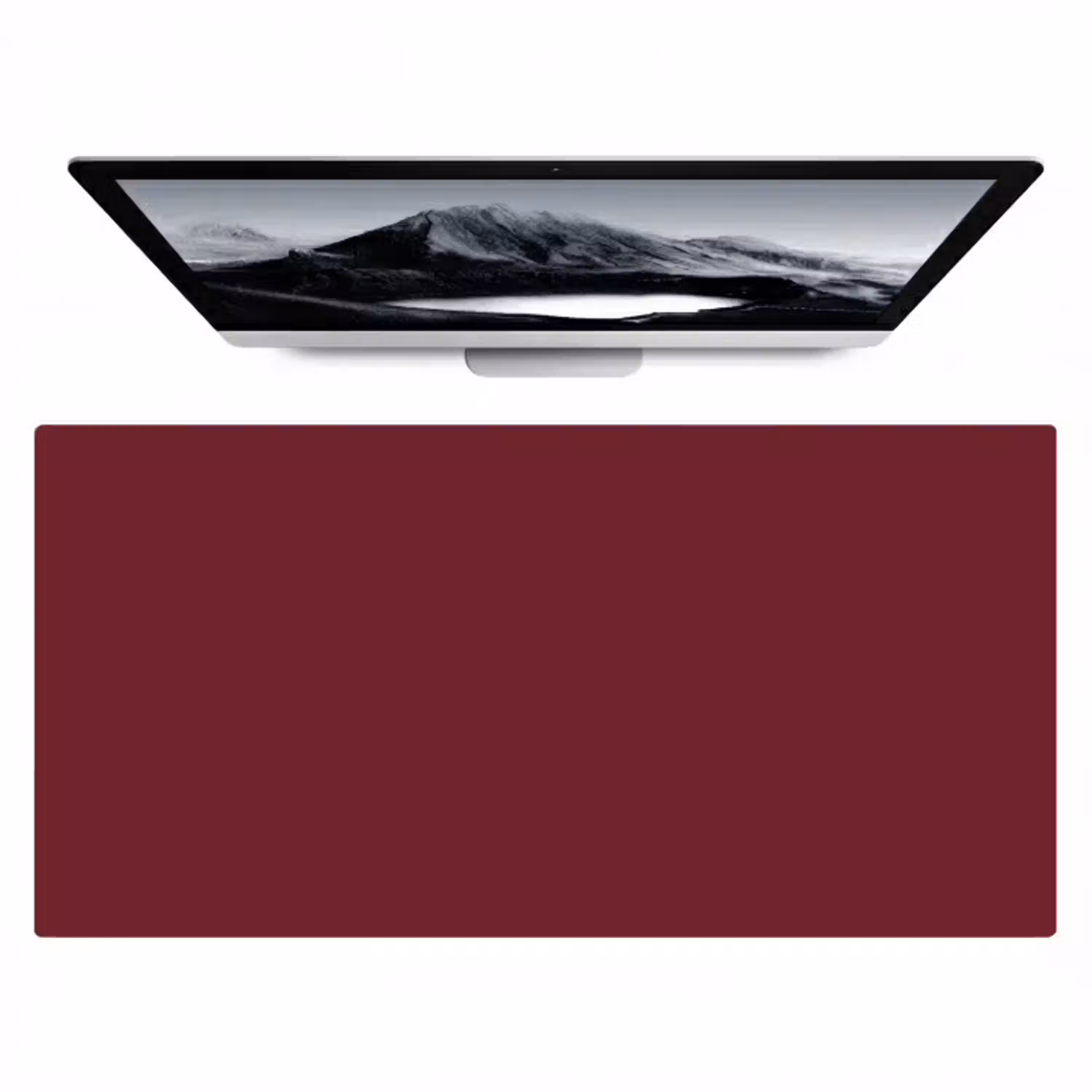 Dark - Garnet - Rood Muismat XXL klein 681 -zzz3d