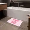 Amore vita sole - Roze - Hartjes Badmat klein -sfeer3