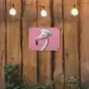 Flamingo - Roze - Koksmuts - Vogel tuinposter los doek klein -sfeer1