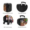 Zoete Snoepwereld NBS - Handbagage koffer - Kinderen Unisex middel zzzzzzzbolletjes_ENG