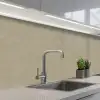 Taupekleur - Gewolkt textuur - Natuurlijk keuken achterwand 2 middel 871 -3d_schuin