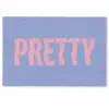 Pretty - Roze - Blauw - Golvend Deurmat klein -zkaufland3d