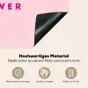 Girl power - Roze - Hartje Inductie beschemer met haakjes klein -ky-onderkant-de