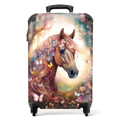 Vlindermerrie NBS - Handbagage koffer - Unisex middel -productfoto_recht