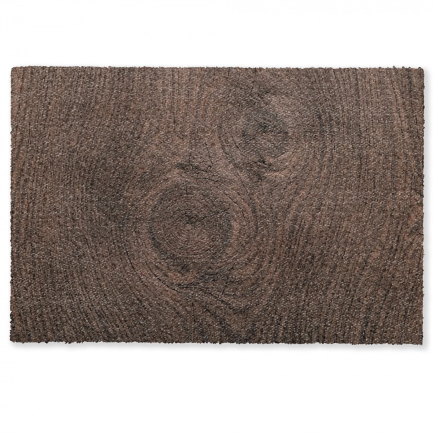 Houtnerf - Textuur - Patroon - Bruin - Rustiek Deurmat klein -zkaufland3d