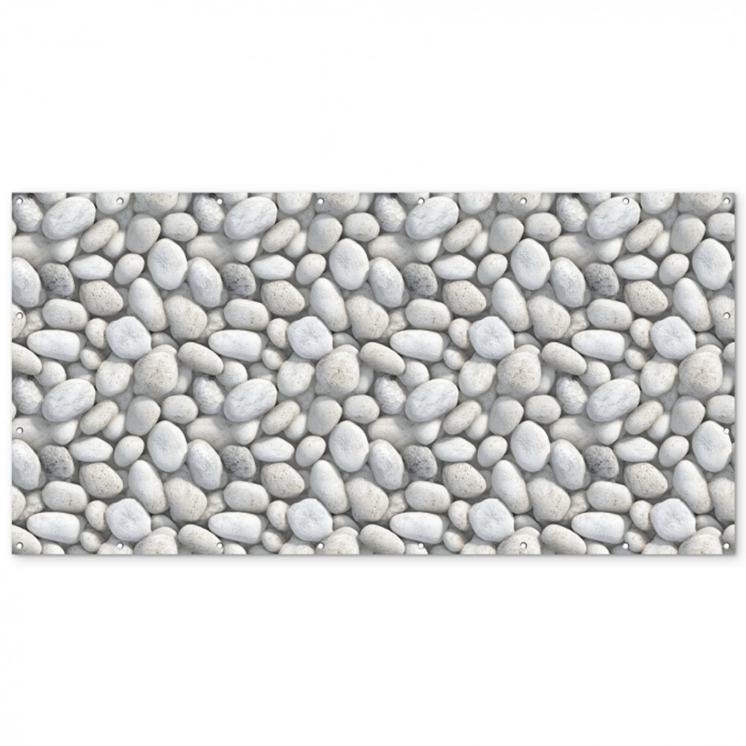 Steentjes - Grijs - Ovaal Balkonbeschermer Duitsland klein 596 -zz_3d