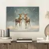 Kerstmagie - Winterwoud - Rendier PET vilt klein -sfeer1