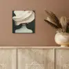Vrouw - Beige - hoed aluminium wit klein -sfeer4