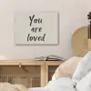 Minimalistisch - Beige - Love PET vilt klein -sfeer3