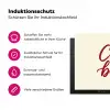 Ciao bella - Rood - Wit - Minimalistisch Inductie beschermer vinyl 3mm klein -zzzzzzz-lf-ups