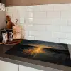 Gouden Reflectie op Water Inductie beschermer vinyl 3mm klein -sfeer3