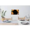 Fastfood - Graffiti - Hamburger - Eten - Modern Muursticker klein -eettafel
