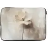 Bloem - Beige - Verf - Schaduw laptophoes neopreen klein -zkaufland3dotto