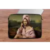 Mona - Klassiek - Roze laptophoes neopreen klein -tafel