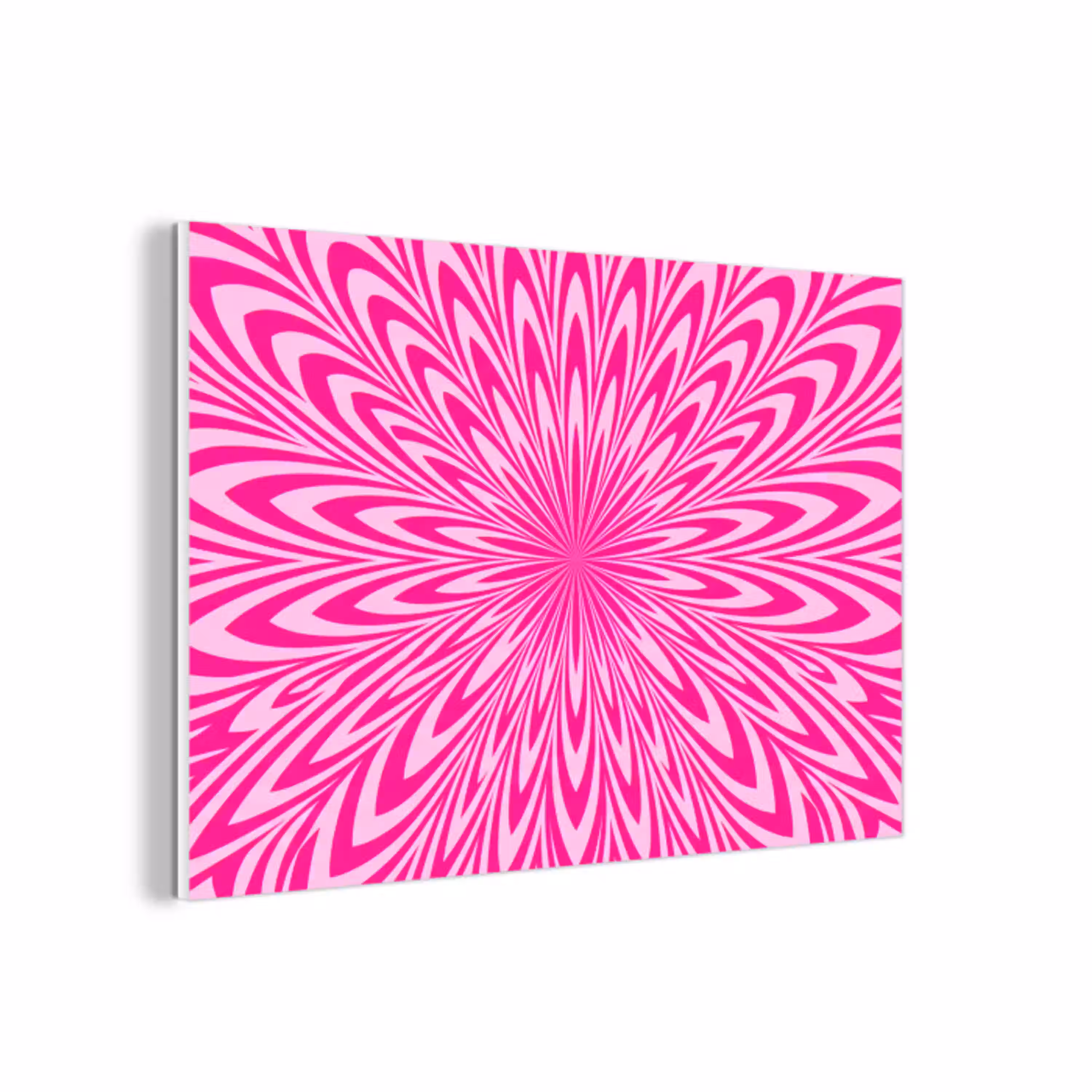 Patroon - Optisch - Roze forex 5mm xxl -3d