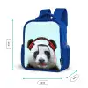 Kees de Panda Kinderrugzak - Blauw middel -productfoto_formaten