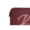 Bitch please - Rood - Blauw laptophoes neopreen klein -detail