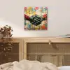 Graffiti - Rozen - Handen - Street art - Banksy aluminium wit klein -sfeer3