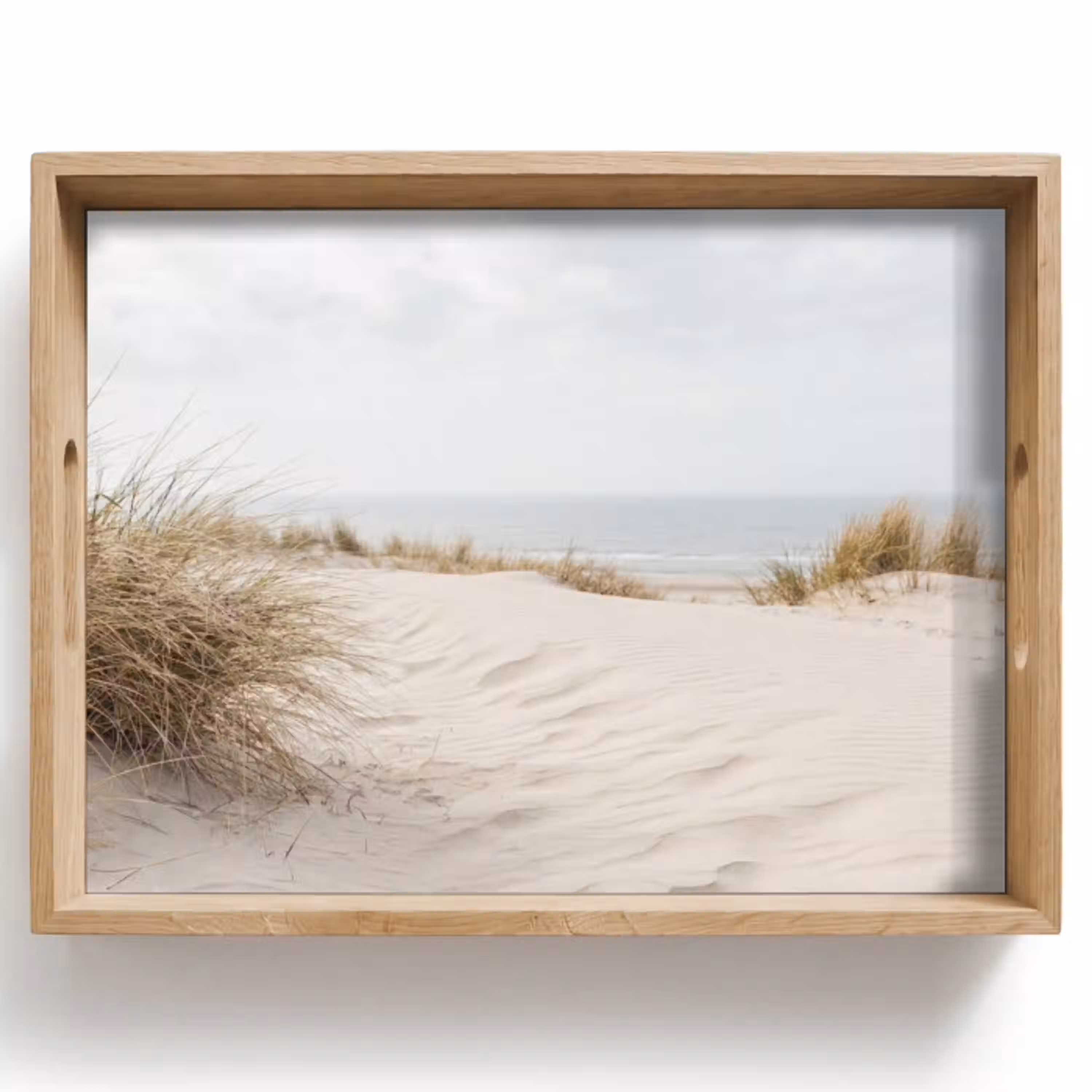 Wolken - Duinlandschap - Zand Dienblad Rechthoek middel -z3d_shopping