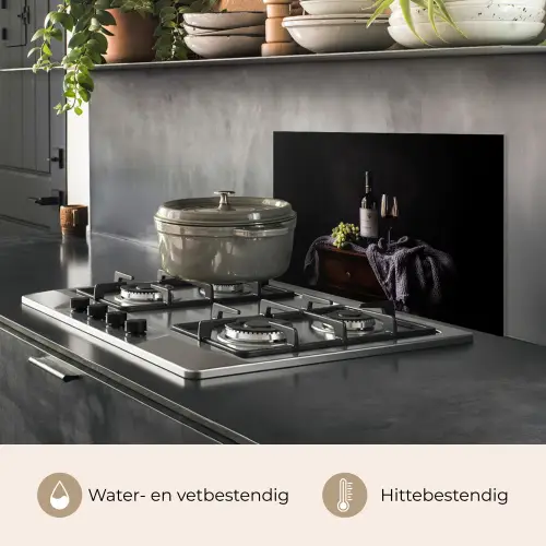Druiven - Wijn - Rood - Tafel keuken achterwand spatscherm klein -usp_NL