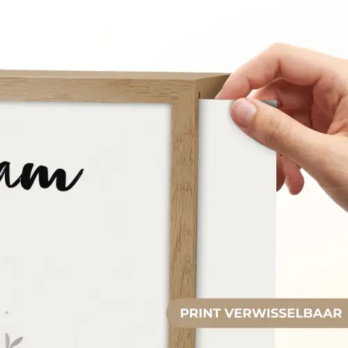Kroon - Ballerina - Kroon - Minimalistisch Light Box met batterij (Wandlamp kind) middel -USP_websiteprintNL