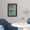 Mok - Koffie - Zigzag - Slagroom fotolijst zwart zonder passe partout klein -sfeer4