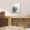 Basketbal - Wit - Schaduw - Lijnen plexiglas 5mm klein -sfeer4