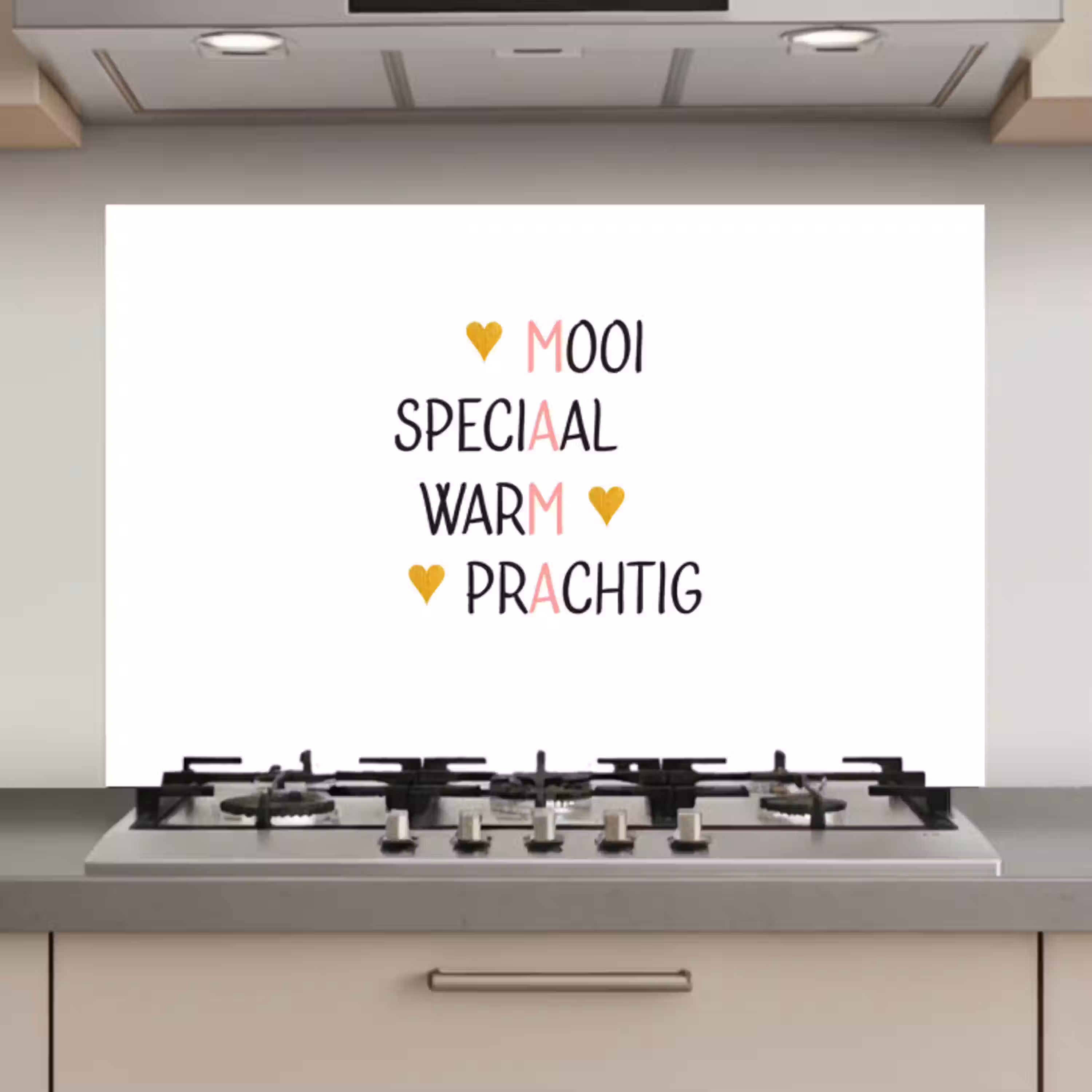 Spreuken - Mama - Quotes keuken achterwand spatscherm klein -3d_website