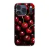 Rood - Fruit - Kersen Telefoonhoesje iPhone 17 Pro klein -3d