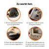Kleurrijke - Camouflage - Organische - Vormen Inductie beschermer vinyl 3mm klein 276 -zzzzzzz-td-werking