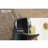 Goud - Rechthoeken - Cirkels - Abstract Placemat vinyl groot -closeup